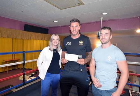 From Left to Right: Claire Rogers, Joe Lockley and Josh Feehan at Bright Star Boxing